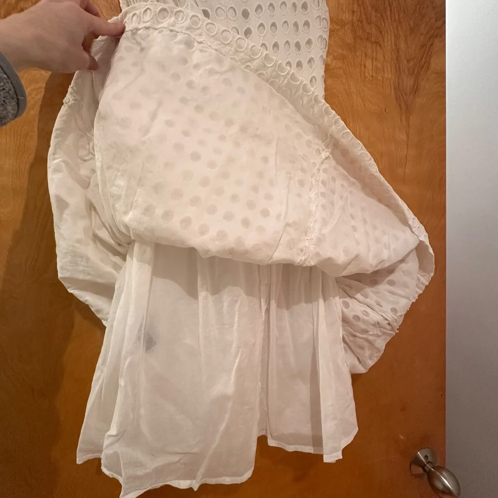 Vince Camuto White Eyelet Dress - Picture 5 of 5